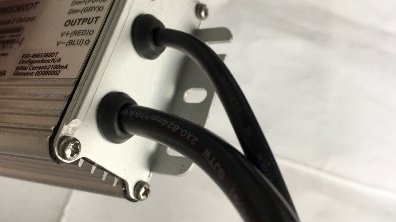 96W Inventronics programmable IP67 led Driver with 5 years warranty for North American market