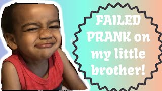 ULTIMATE SLIME PRANK FAIL on my LITTLE BROTHER Profile