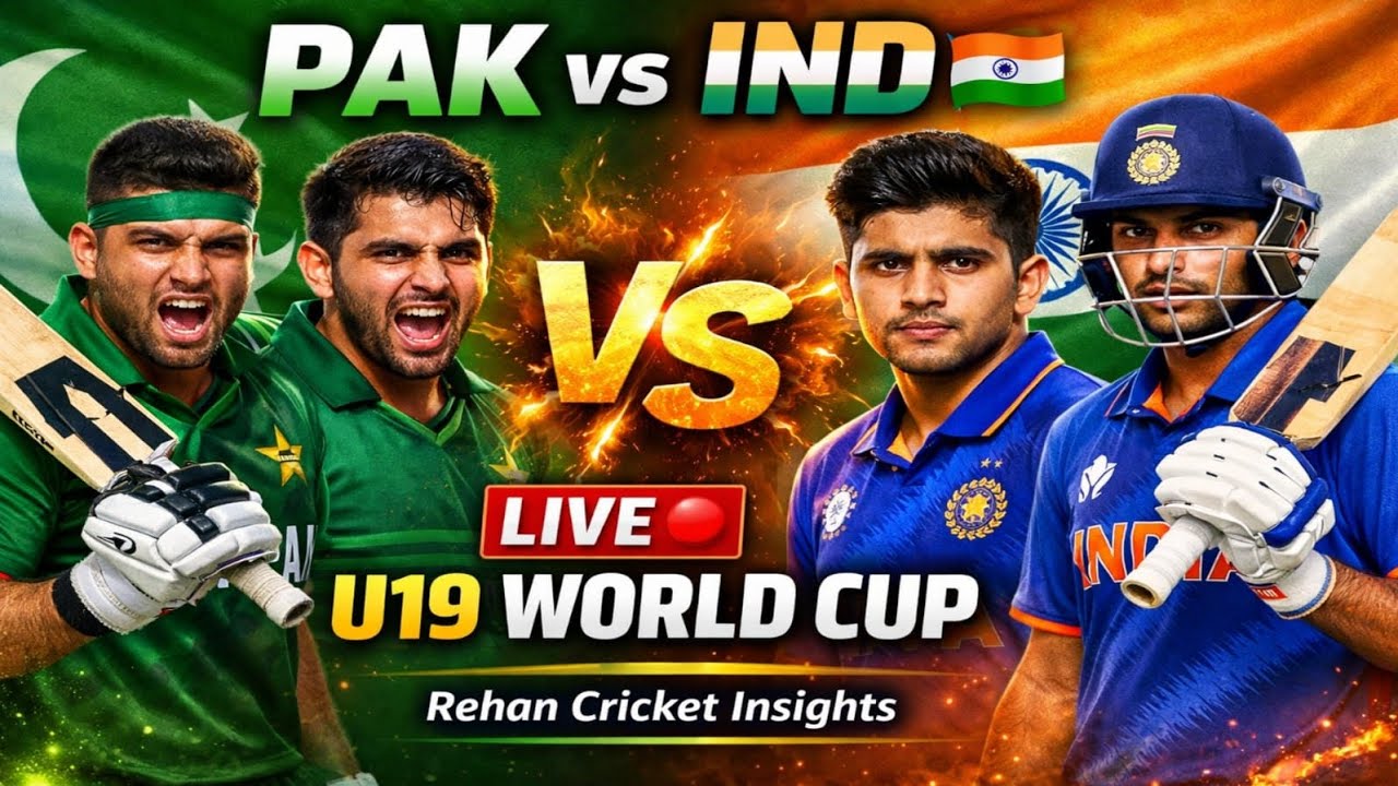 PAK vs IND U19 World Cup Live | Pak vs Ind U19 World Cup Qualification Scenario