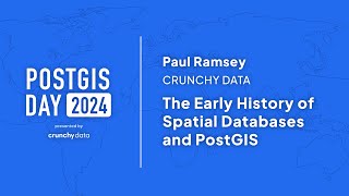Celebrity The Early History of Spatial Databases and PostGIS with Paul Ramsey Wealth