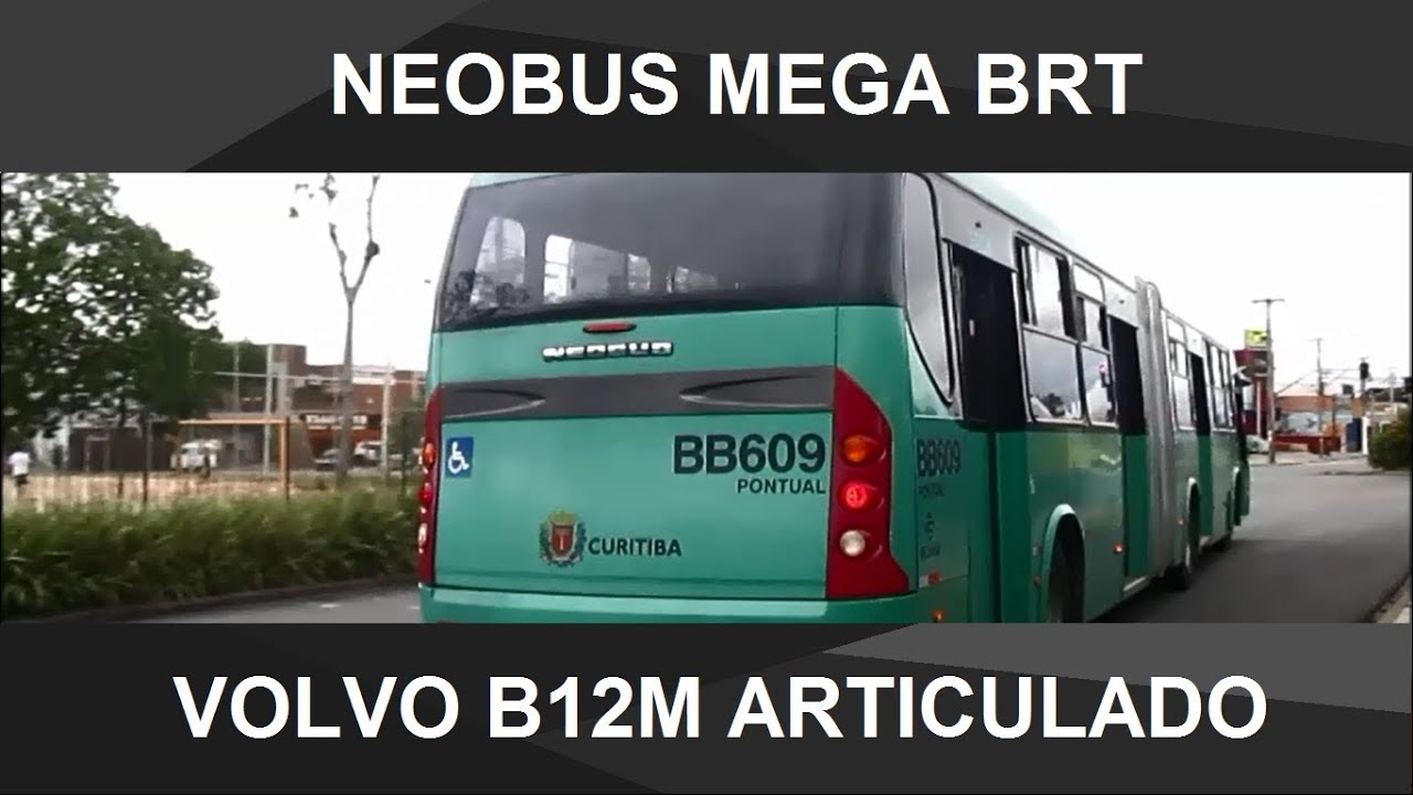 Neobus Mega BRT Volvo B12M Articulado