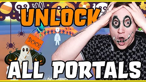 🎃 How To UNLOCK All Portals FAST In Tapping Simulator Halloween Update 🎃