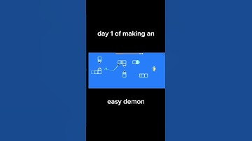 Day 1 of making an easy demon #gd #geometrydash #easydemons #build #fyp #fonk #sigma