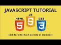 2 modi per eseguire cicli in javascript