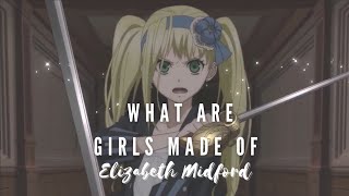 What Are Girls Made Of? Elizabeth Midford [AMV]