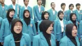 Paduan suara Universitas PGRI Palembang (Cup Mak Ilang).flv