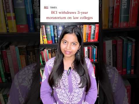 BCI Withdraws 3-Year Ban on New Law Colleges | What It Means for Law Aspirants 2026