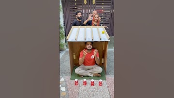 Roll The Ball Game #funnyfamily #partygames