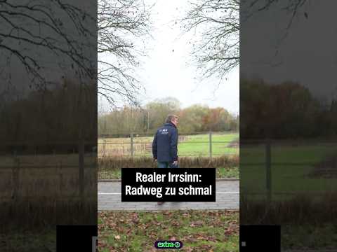 Radweg zu schmal