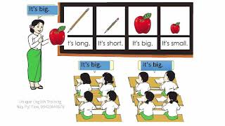 Grade 1 English (အင်္ဂလိပ်စာ) သင်ရိုးသစ် , Unit -3, Lesson 3 It's  လိုက်ဆိုလေ့ကျင့်ပါ