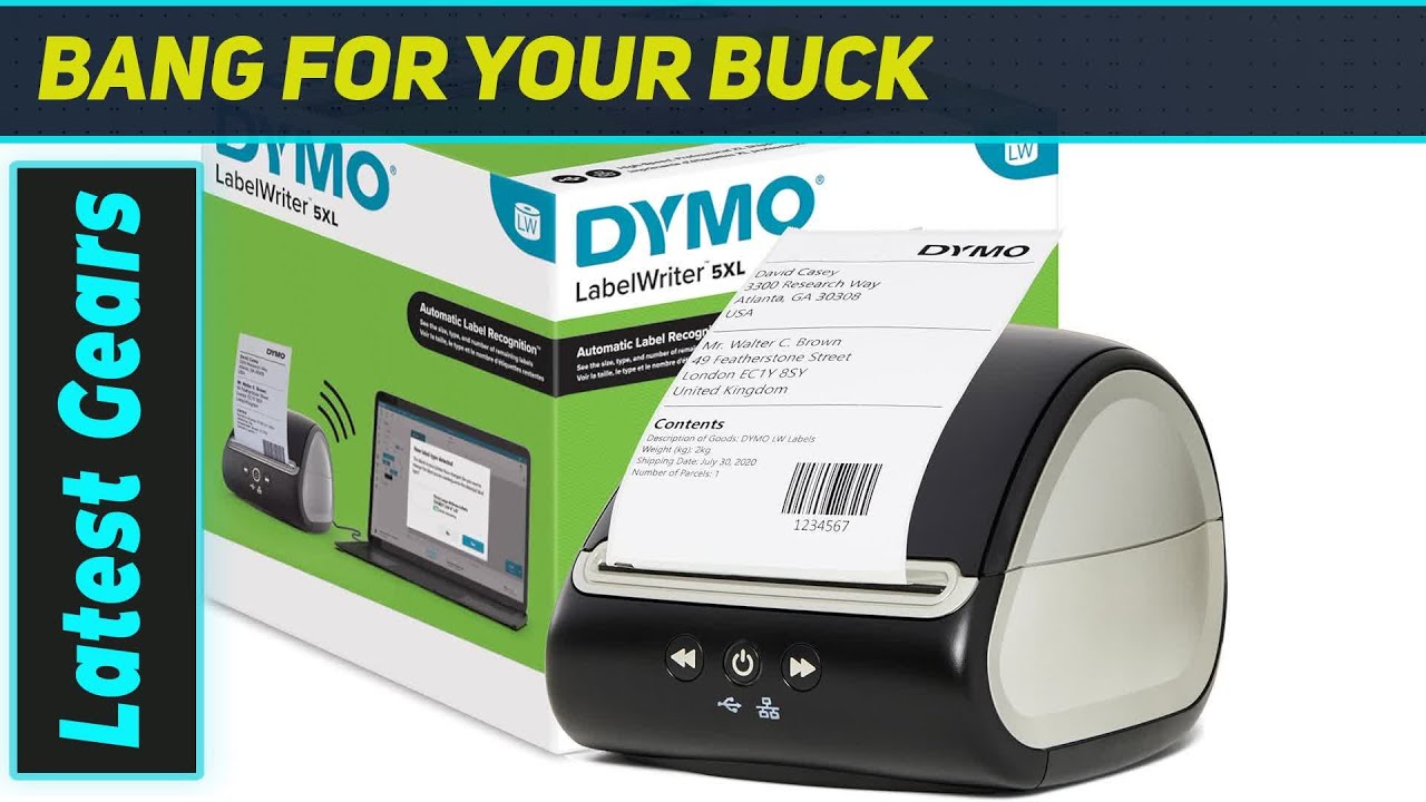 Dymo DY LW 5XL Printer: The Ultimate Thermal Labeling Powerhouse!