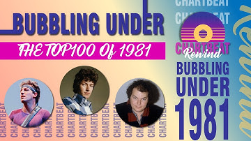 Bubbling under the TOP100 of 1981