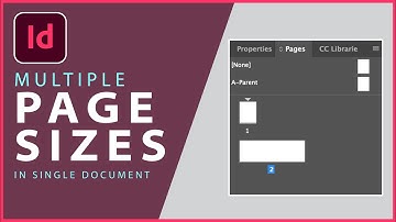 How to create multiple page sizes in an InDesign document - Adobe InDesign Tutorial