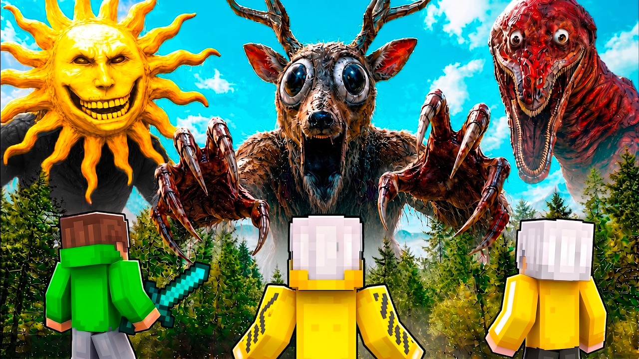 Tutti i MOSTRI TERRIFICANTI di Minecraft in un Solo Video...