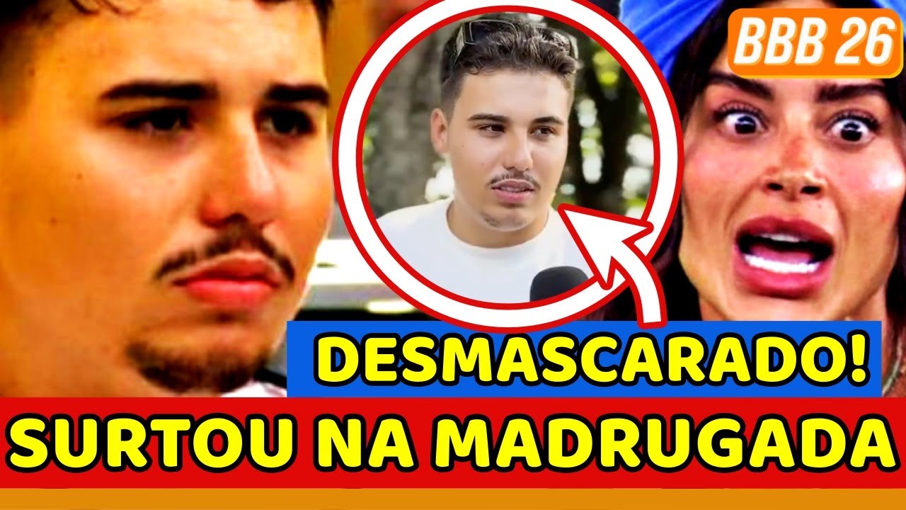 🔥BBB26: A CASA CAIU! Pedro É DESMASCARADO, SURTA na MADRUGADA e PIOR ACONTECE; Aline ATACA Ana Paula