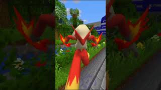Meu TIME da ESCOLA POKEMON de FOGO no Minecraft Servidor Pixelmon