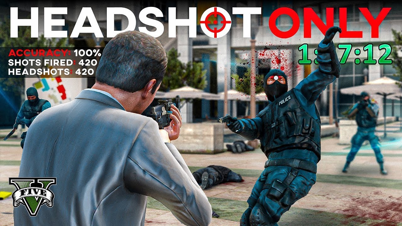 Can You Beat GTA V With Only Headshots?