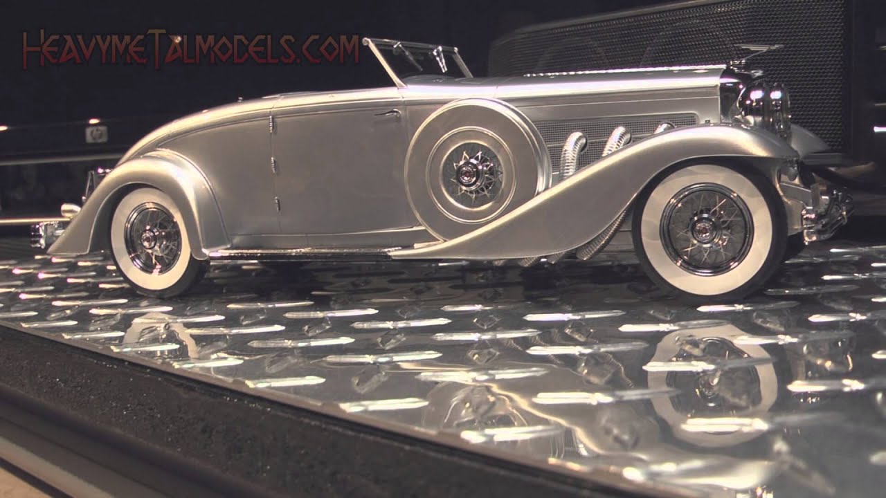 MINICHAMPS DUESENBERG SJN | Heavy MeTal Models - YouTube