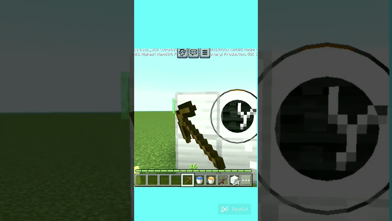 How Long to Mine Iron Block with Wooden Pickaxe? ⛏️😱 | 