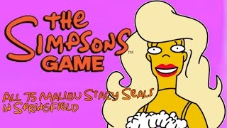 The Simpsons Game *100%* (X360) - All 75 Mailbu Stacy Seals in Springfield screenshot 3