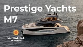 Prestige M7 Power Catamaran Walkthrough | North American Debut
