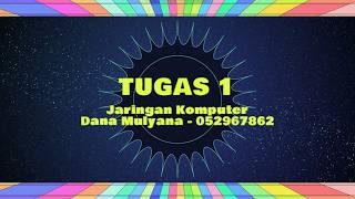 Tugas 1 Jaringan Komputer - Tutorial Pembuatan Kabel UTP Straight | Dana Mulyana