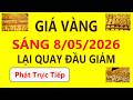 Giá Vàng Hôm Nay 8/5/2026: Sụt Nhanh 🪙