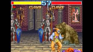 Fighters History Ver.1 Snes Clown
