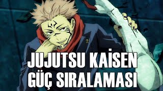 JUJUTSU KAİSEN GÜÇ SIRALAMASI VE MİNİ ÇEKİLİŞ  - \