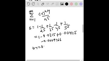 27-30 Approximate the sum of the series correct to four decimal places. ∑_n=1^∞ %s/%s(…