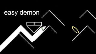 easy demon layout