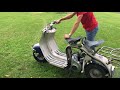 Premier démarrage Lambretta LD 57