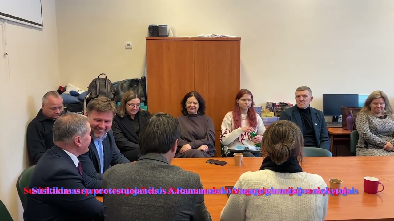 Švietimo ministerija atsiuntė viceministrą į Alytaus gimnaziją