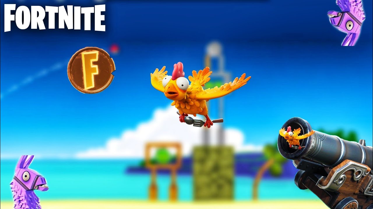 Playing Angry Birds in Fortnite!!!!!! YouTube