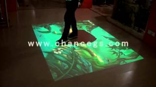 Mosquito Killing effect on Interactive floor
