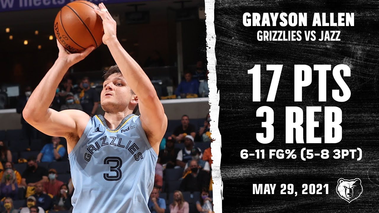 Grayson Allen Gets HOT from Deep! Splashes Five 3s vs Utah Jazz Highlights | NBA Season 2020-21