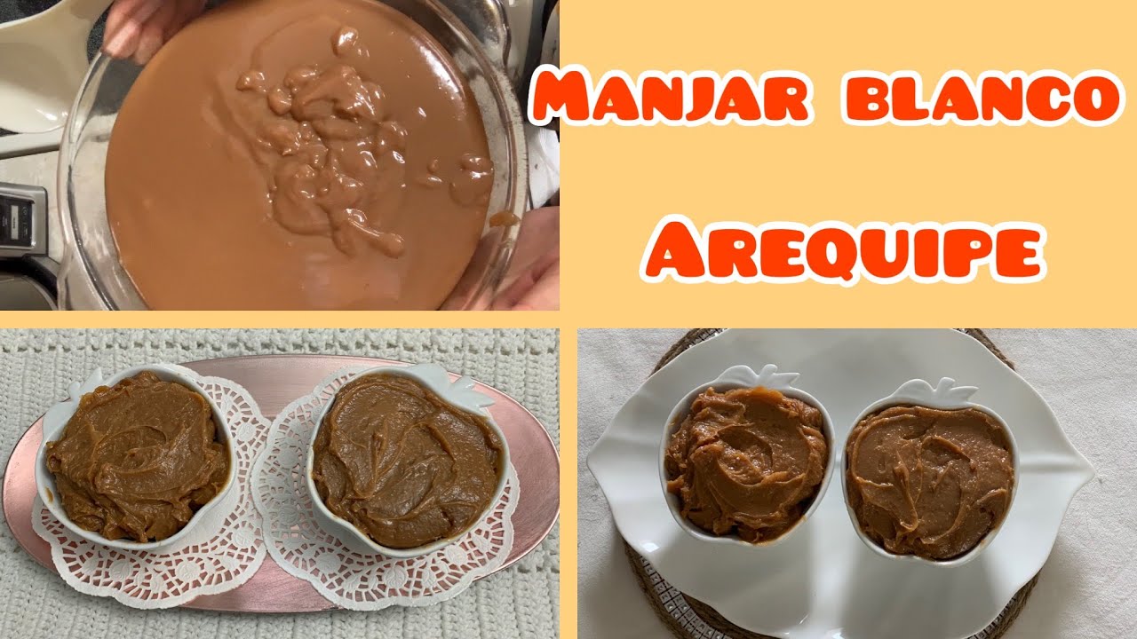 COMO HACER AREQUIPE/ MANJAR BLANCO RECETA CASERA FACIL YouTube