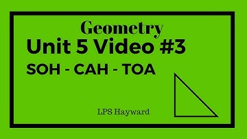 Unit 5 Video Notes #3