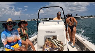 They picked us up, Miami Boating Fun