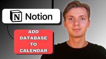 How To Add Notion Database To Notion Calendar