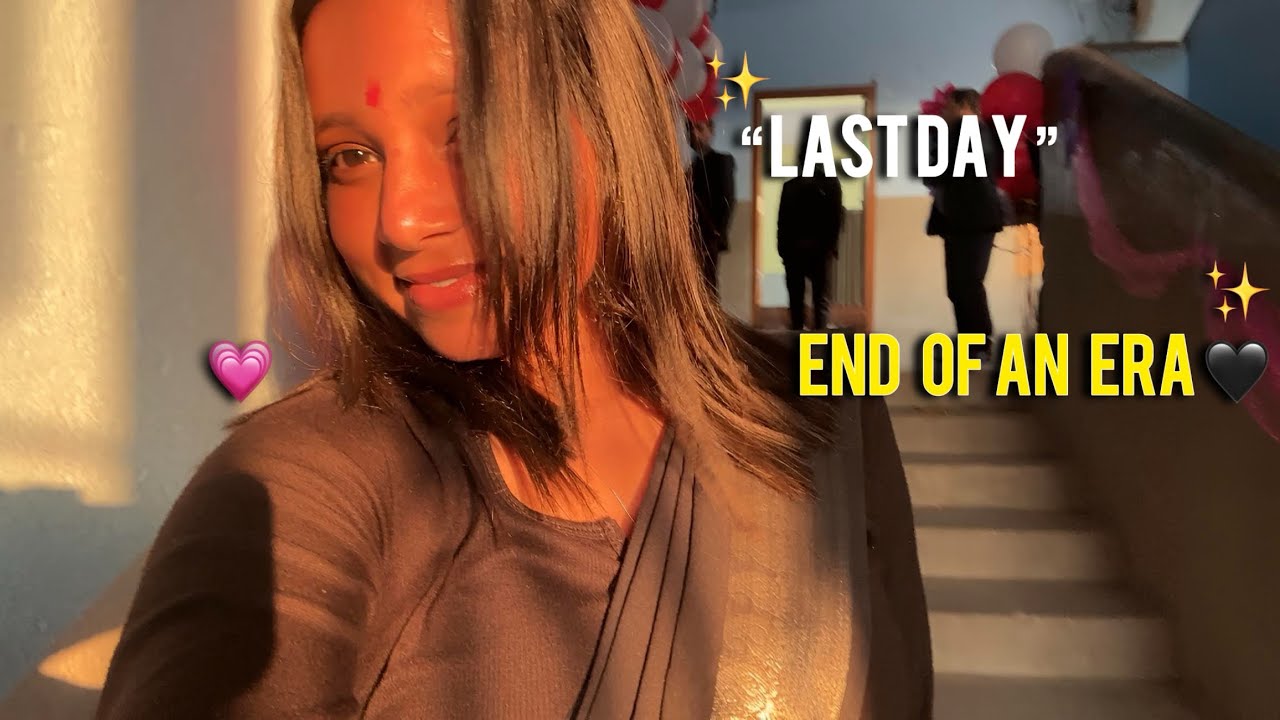 The Last Page… 📖✨ | Farewell Vlog || Rajwanshi’s vlog ||