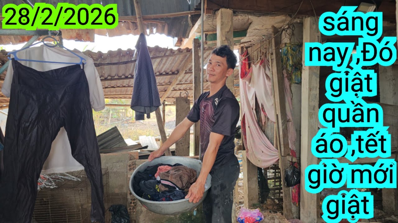 SÁNG NAY ,ĐÓ GIẬT NGUYÊN THAO ĐỒ LUÔN