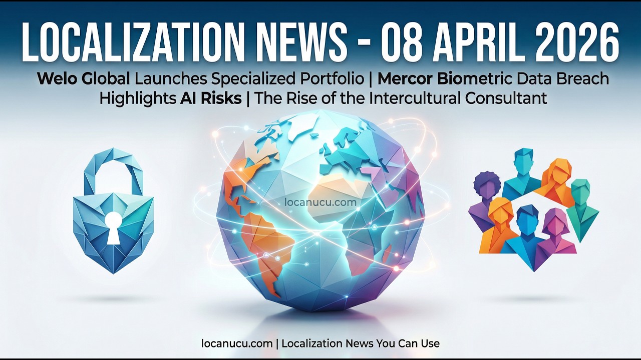 Welo Global Launch & The Mercor AI Data Breach | Localization News 08 ...