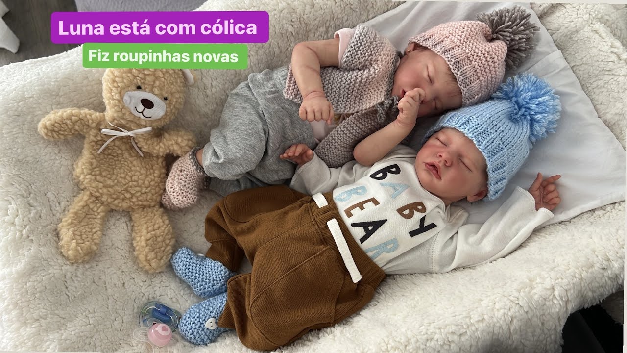 ROTINA DA MANHÃ COM DUAS BEBÊS REBORNS LUNA E AMÉLIA! 