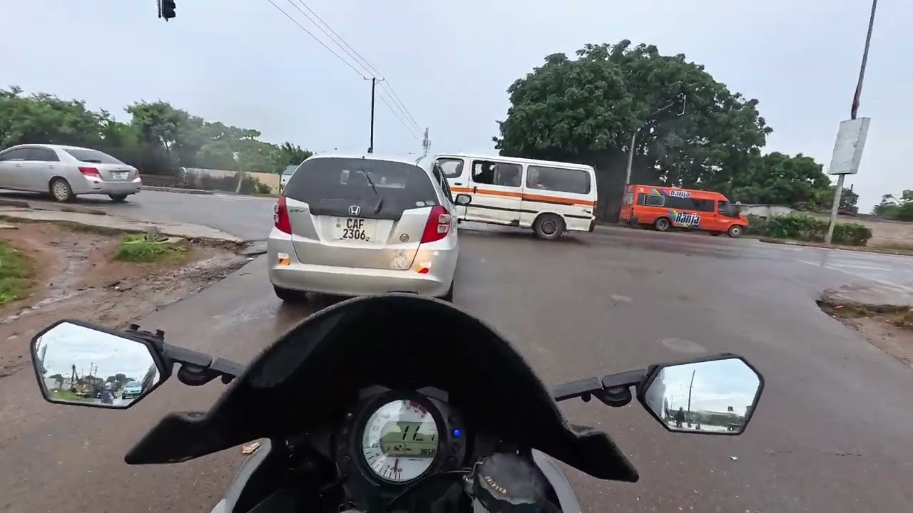 Rainy ride on the Kawasaki ZX10r