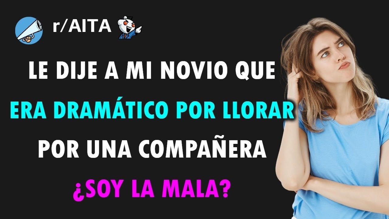 Mi novio lloró por una compañera de trabajo y me parece absurdo