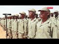 La 3e cohorte de l'IP-P3A chante l'hymne des VDP
