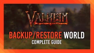 Backup & Resore Worlds | Valheim Crash Course