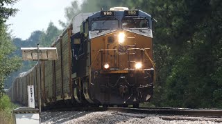 CSX 990 leads M210 through(Double Run,GA) 08/21/26