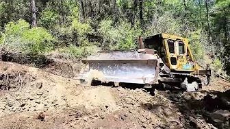 CAT D7G FOREST MONSTER FOREST MONSTER#grader #bulldozer #explore #howto #komatsu #dozer